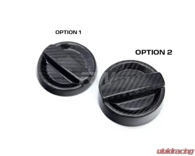 RW Carbon CF Competition Oil Cap Covers BMW - bmwg01020