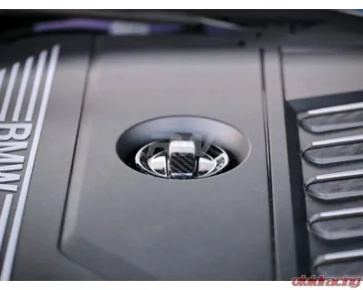 RW Carbon CF Competition Oil Cap Covers BMW - bmwg01020