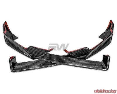 RW Carbon CF Performance Style Front Lip BMW X5 2024+ - bmwg05015