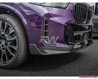 RW Carbon CF Performance Style Front Lip BMW X5 2024+ - bmwg05015