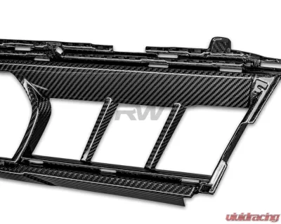RW Carbon OEM Style CF Center Bumper Trim BMW X5 2024+ - bmwg05016
