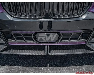 RW Carbon OEM Style CF Center Bumper Trim BMW X5 2024+ - bmwg05016