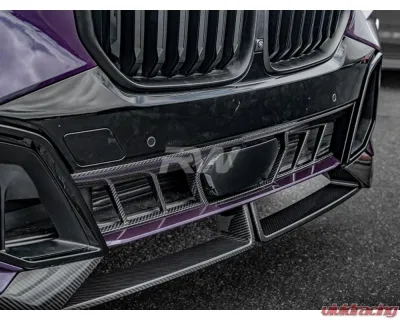 RW Carbon OEM Style CF Center Bumper Trim BMW X5 2024+ - bmwg05016