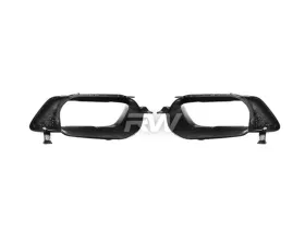 RW Carbon CF Exhaust Tips BMW X5 2019-2023