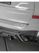 RW Carbon CF Exhaust Tips BMW X5 2019-2023                                     - bmwg05019 - Image 5