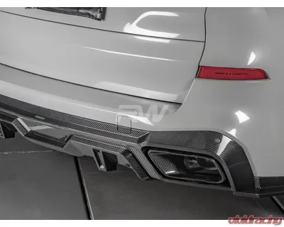 RW Carbon CF Exhaust Tips BMW X5 2019-2023 - bmwg05019