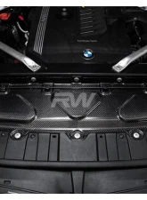 RW Carbon CF Engine Bay Cooling Shroud BMW X5 | X6 | X7 2019+                                     - bmwg05021 - Image 6