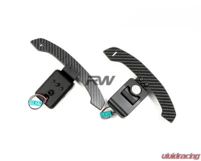 RW Carbon CF Magnetic Corsa Paddle Shifters BMW | Toyota 2010+ - bmwg0516