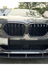 RW Carbon CF Front Lip Spoiler BMW X6 2020-2023                                     - bmwg06008 - Image 6