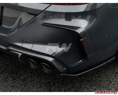 RW Carbon CF Rear Canards BMW M8 2019+ - bmwg1603