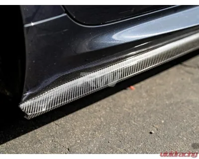 RW Carbon CF Side Skirt Extensions BMW M8 | M850i | 840i 2019+ - bmwg1604