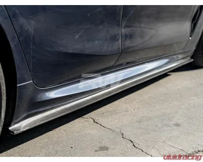 RW Carbon CF Side Skirt Extensions BMW M8 | M850i | 840i 2019+ - bmwg1604