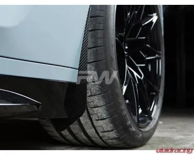 RW Carbon CF Front Splash Guards BMW 3-Series 2019+ - bmwg20014