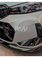 RW Carbon 3D Style CF Front Lip Spoiler BMW G20 2023+                                     - bmwg20048 - Image 3