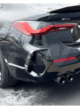 RW Carbon CF Rear Bumper Trims BMW G22 | G23 2021+                                     - bmwg22019 - Image 4
