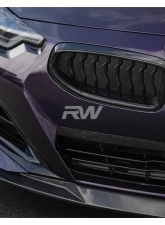 RW Carbon CF Front Lip BMW G42 2-Series 2021+                                     - bmwg42011 - Image 2