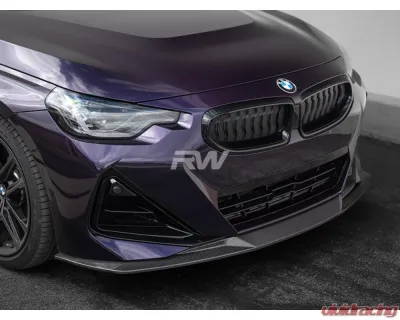 RW Carbon CF Front Lip BMW G42 2-Series 2021+ - bmwg42011