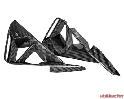 RW Carbon CF Front Bumper Trims BMW G42 2-Series 2021+ - bmwg42013