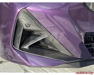 RW Carbon CF Front Bumper Trims BMW G42 2-Series 2021+ - bmwg42013