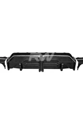 RW Carbon CF Diffuser BMW G42 2-Series 2021+                                     - bmwg42015 - Image 4