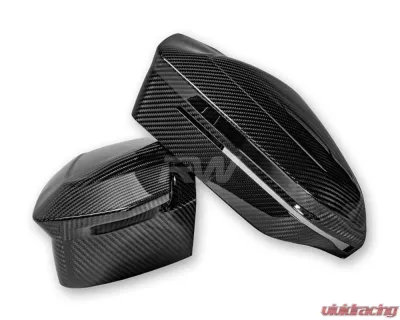 RW Carbon M Styled CF Mirror Cap Replacements BMW G60 | G70 2024+ - bmwg6001