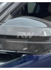 RW Carbon M Styled CF Mirror Cap Replacements BMW G60 | G70 2024+                                     - bmwg6001 - Image 5