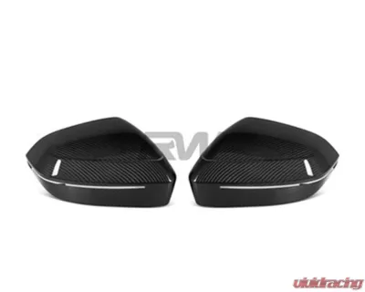 RW Carbon CF Mirror Cap Replacements BMW G60 | G70 2024+ - bmwg6002