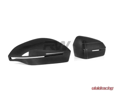 RW Carbon CF Mirror Cap Replacements BMW G60 | G70 2024+ - bmwg6002
