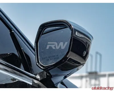 RW Carbon CF Mirror Cap Replacements BMW G60 | G70 2024+ - bmwg6002