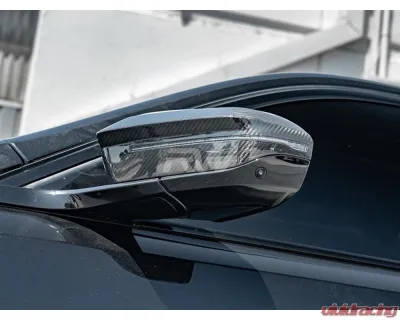RW Carbon CF Mirror Cap Replacements BMW G60 | G70 2024+ - bmwg6002