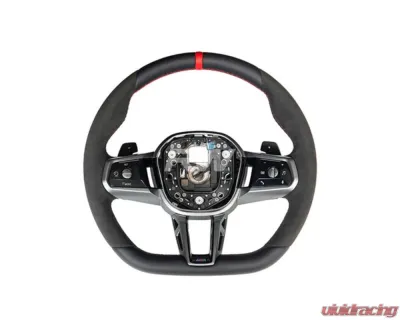 RW Carbon Alcantara Steering Wheel BMW G60 5-Series 2024+ - bmwg6007