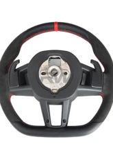 RW Carbon Alcantara Steering Wheel BMW G60 5-Series 2024+                                     - bmwg6007 - Image 2
