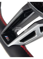 RW Carbon Alcantara Steering Wheel BMW G60 5-Series 2024+                                     - bmwg6007 - Image 5