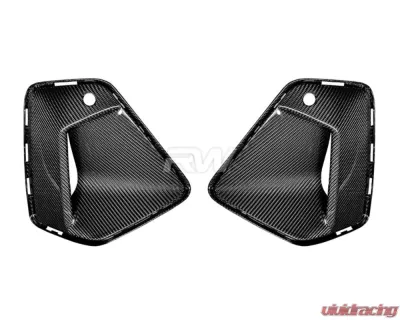 RW Carbon CF Front Duct Trims BMW G60 5-Series 2024-2025 - bmwg6009