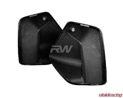 RW Carbon CF Front Duct Trims BMW G60 5-Series 2024-2025 - bmwg6009