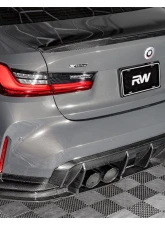 RW Carbon Dry CF Lower Diffuser BMW G80 M3 2021+                                     - bmwg80025 - Image 5
