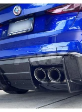 RW Carbon CF GTX Diffuser w/ Undertray BMW G80 M3 2021+                                     - bmwg80026 - Image 5