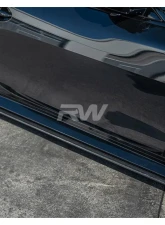 RW Carbon CF Side Skirt Extensions BMW G82 | G83 2021+                                     - bmwg8210 - Image 5