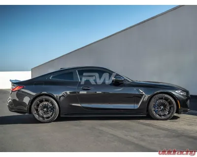 RW Carbon CF Side Skirt Extensions BMW G82 | G83 2021+ - bmwg8210