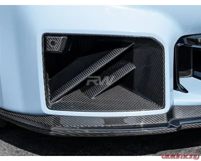 RW Carbon CF Dual Slat Duct Trims BMW G87 M2 2023+ - bmwg87013