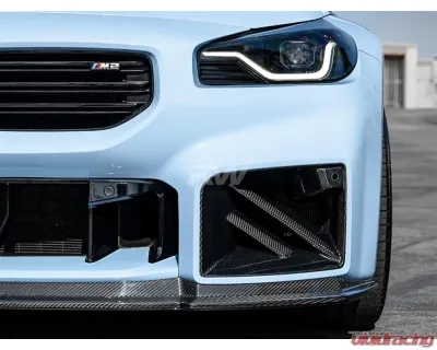RW Carbon CF Dual Slat Duct Trims BMW G87 M2 2023+ - bmwg87013