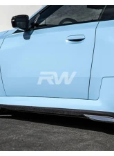 RW Carbon CF Side Skirt Extensions BMW G87 M2 2023+                                     - bmwg87014 - Image 5