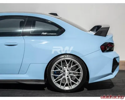 RW Carbon CF Side Skirt Extensions BMW G87 M2 2023+ - bmwg87014