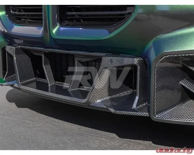 RW Carbon CF Center Bumper Trim BMW G87 M2 2023+ - bmwg87015