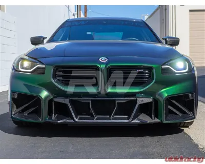 RW Carbon CF Center Bumper Trim BMW G87 M2 2023+ - bmwg87015