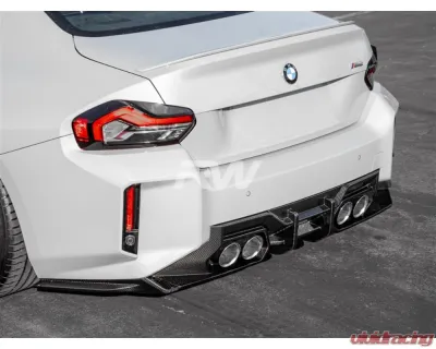 RW Carbon CF Rear Diffuser BMW G87 M2 2023+ - bmwg87016