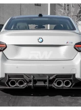 RW Carbon CF Rear Diffuser BMW G87 M2 2023+                                     - bmwg87016 - Image 6