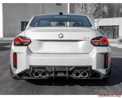 RW Carbon CF Rear Diffuser BMW G87 M2 2023+ - bmwg87016