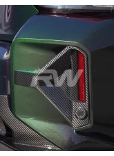 RW Carbon CF DTM Rear Reflector Trim BMW G87 M2 2023+                                     - bmwg87017 - Image 4