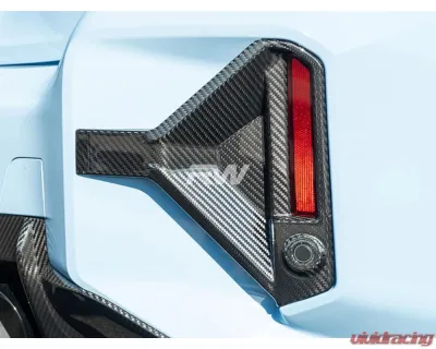 RW Carbon CF DTM Rear Reflector Trim BMW G87 M2 2023+ - bmwg87017